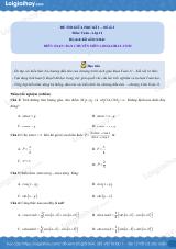 Đề thi giữa kì 1 Toán 11 Kết nối tri thức - Đề số 2